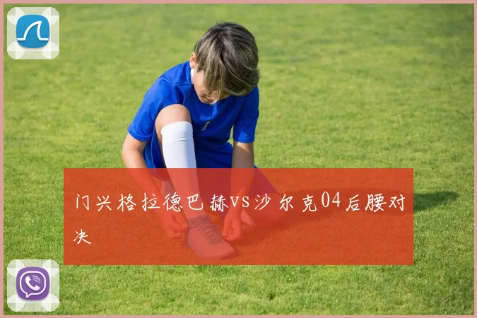 门兴格拉德巴赫vs沙尔克04后腰对决